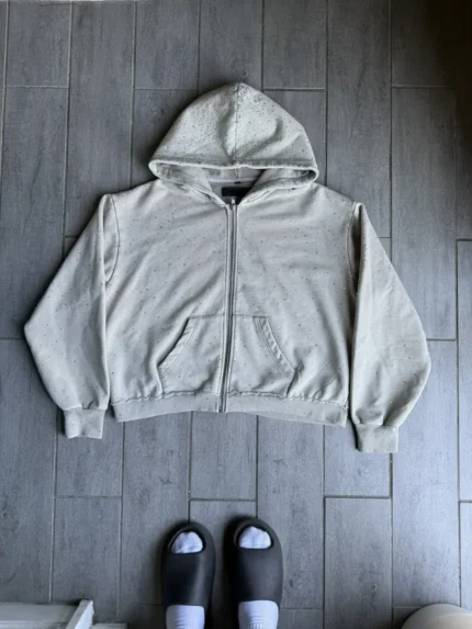 77 Studios White Hoodie