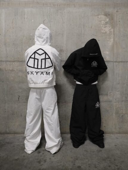 77 New Black & White Tracksuit